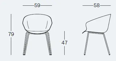 [STEY4CWHI] CHAISE STEY (White, 4 pieds chromé).webp