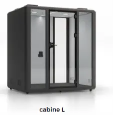 Cabine acoustique DOMUS 4 places  
