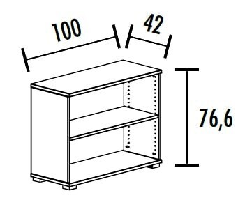 ARMOIRE TAK sans porte