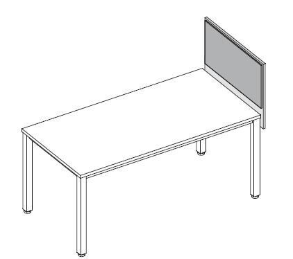 VOILE DE CONFIDENTIALITE TRIO latéral tapissé 1 coté