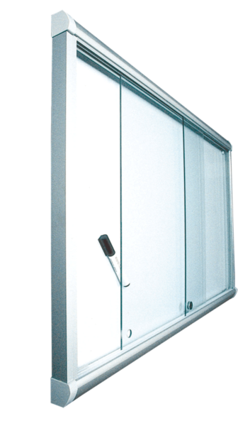 VITRINE LEADER portes coulissantes