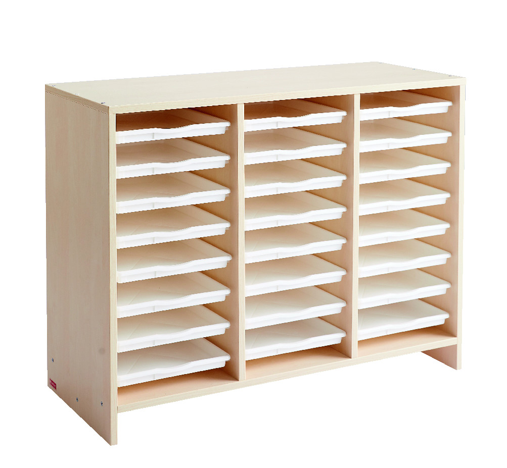 MEUBLE 3 COLONNES AVEC 24 PLATEAUX