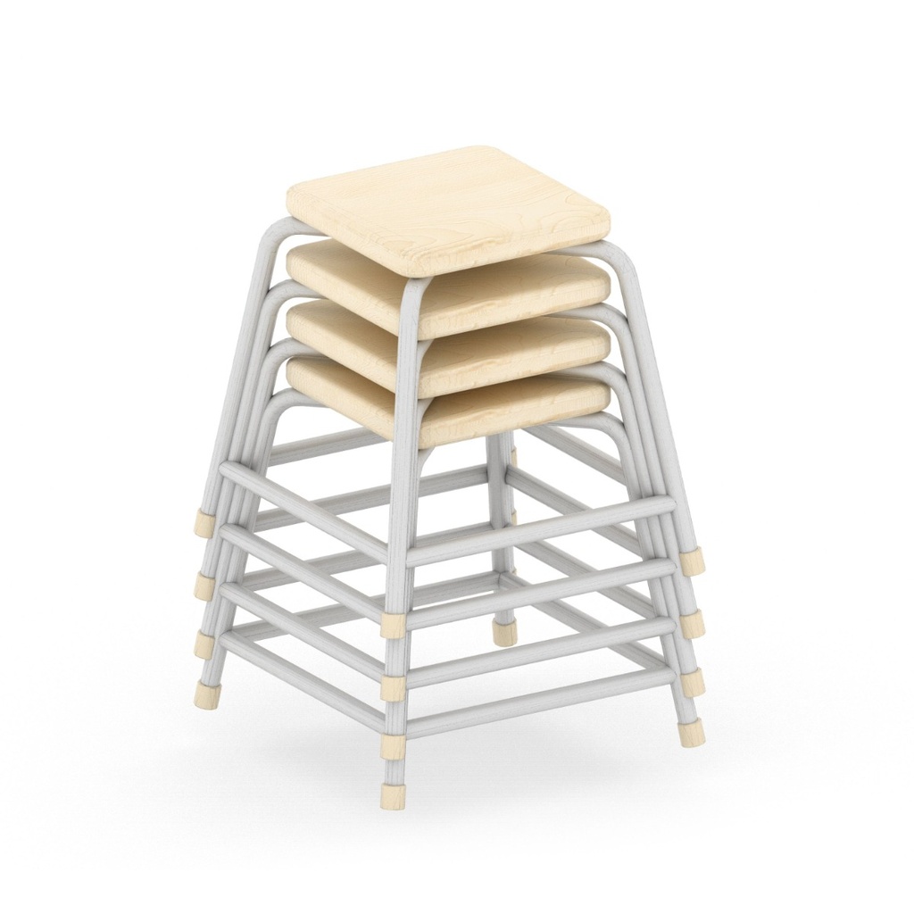 TABOURETS DE TRAVAIL, ENSEMBLE DE 4