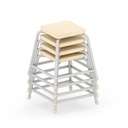 TABOURETS DE TRAVAIL, ENSEMBLE DE 4