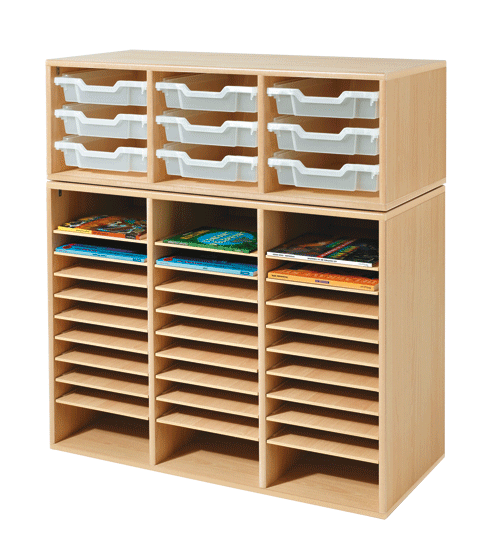 SURMEUBLE POUR BLOC DE RANGEMENT 30 CASES