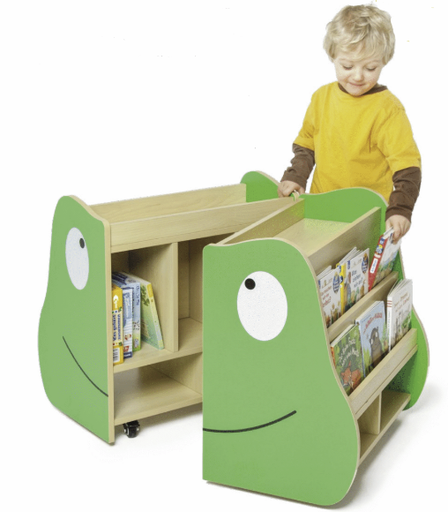 [BIBGRENOUILLE] BIBLIOTHEQUE GRENOUILLE MOBILE ET PLIABLE