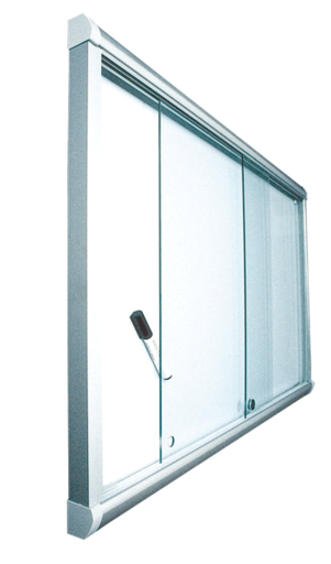 VITRINE LEADER portes coulissantes