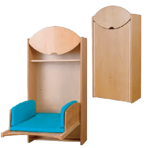 [WIMUR] MEUBLE A LANGER MURAL RABATTABLE